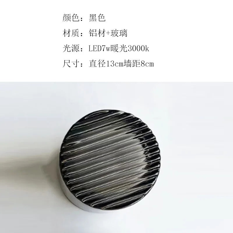 JIANKEXING Glass LED Wall Lamp Sconce Indoor Lighting