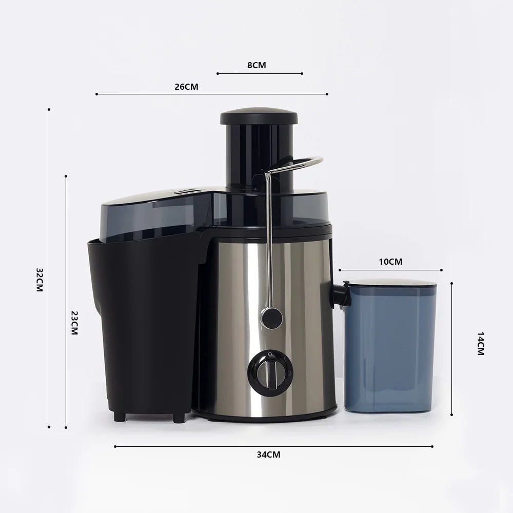 Multi Functional Fruit And Vegetable Juicer With Wide Inlet