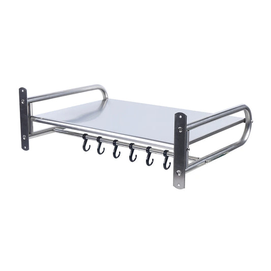 Wall Mounted Stainless Steel Microwave Oven Storage Rack