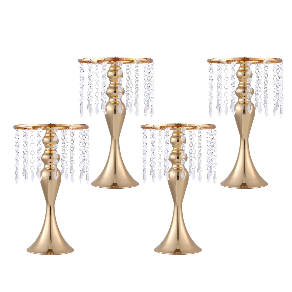 Metal Trumpet Vases For Wedding Centerpieces And Home Decor