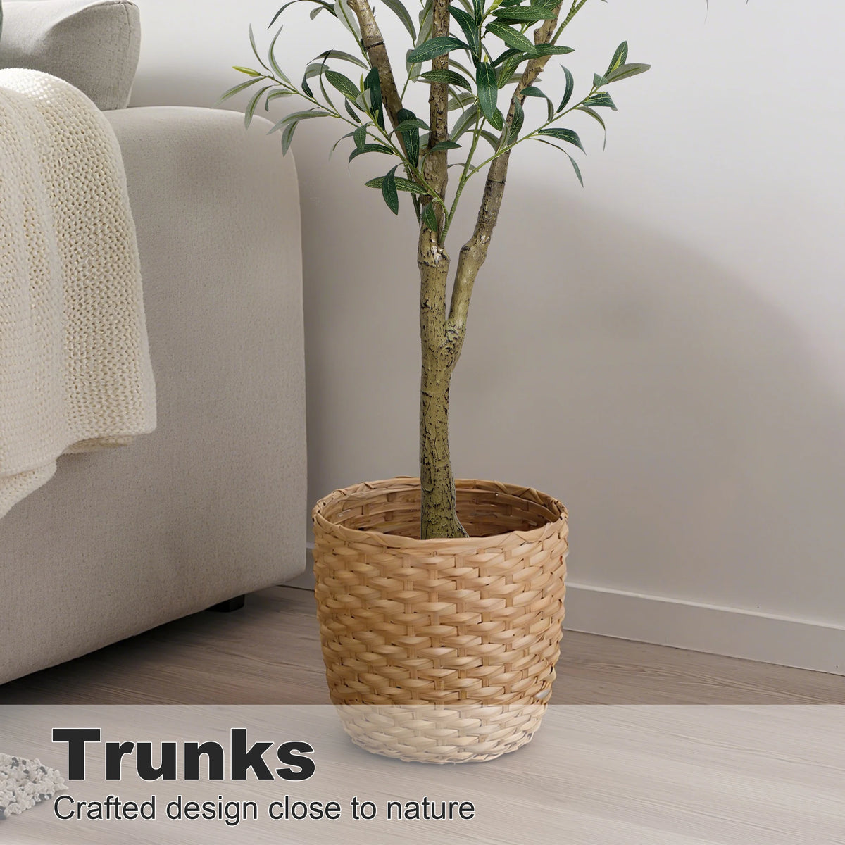 Olitree Artificial Olive Tree With Pot For Indoor Decoration