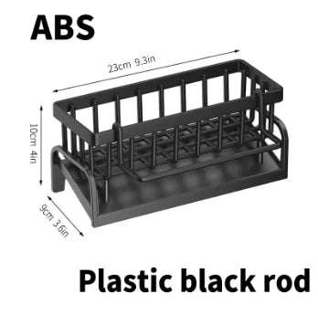 Double Layer Metal Cutlery Rack With Knife And Utensil Holders