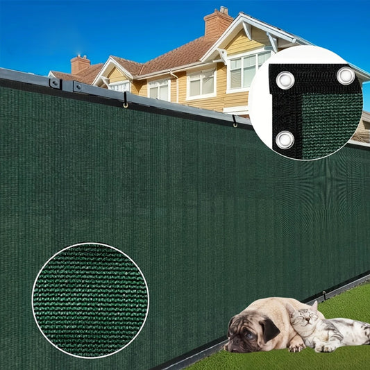 Heavy Duty Fence Privacy Screen Windscreen Mesh Fabric Garden Backyard Cover
