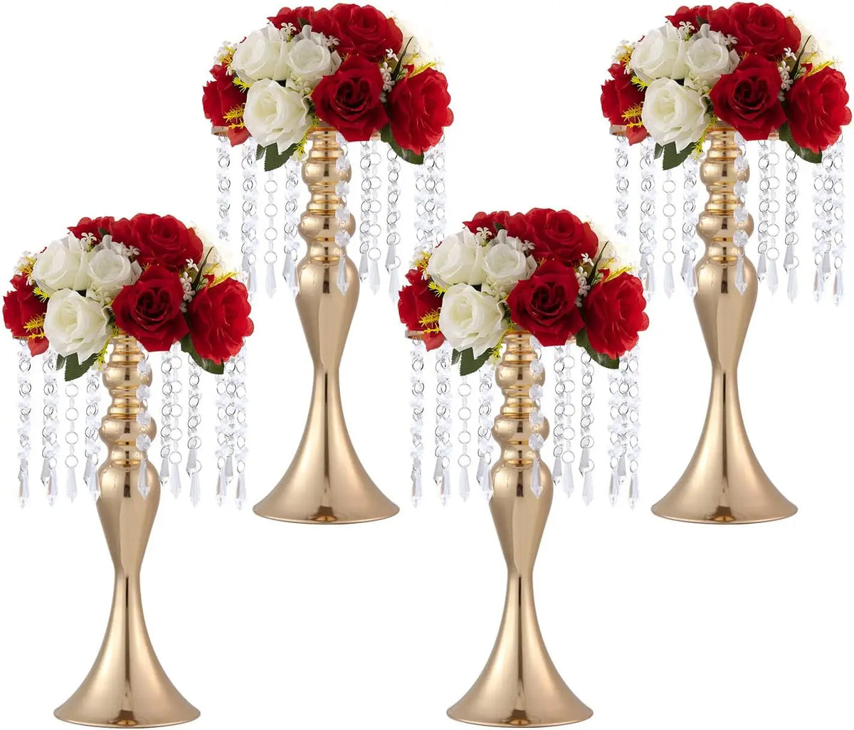 Metal Trumpet Vases For Wedding Centerpieces And Home Decor