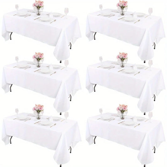 Reusable Washable Polyester Tablecloth For Weddings And Events