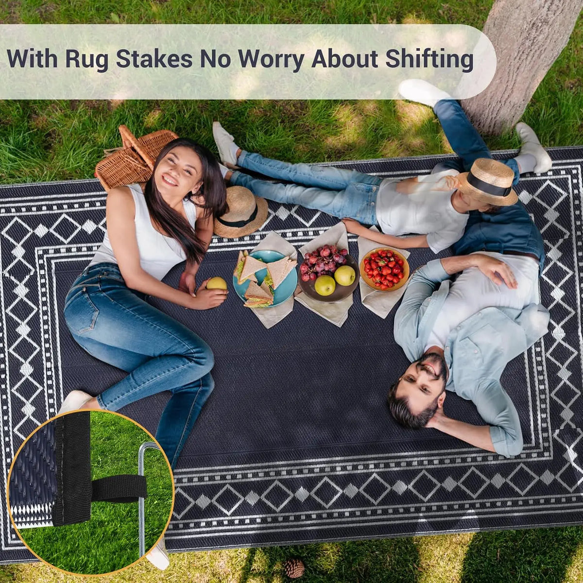 Garvee Waterproof Washable Polyester Area Rug For Home Decor