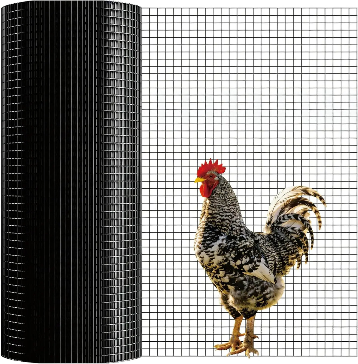 Hardware Cloth 19 Gauge PVC Welded Wire Mesh Roll Fence