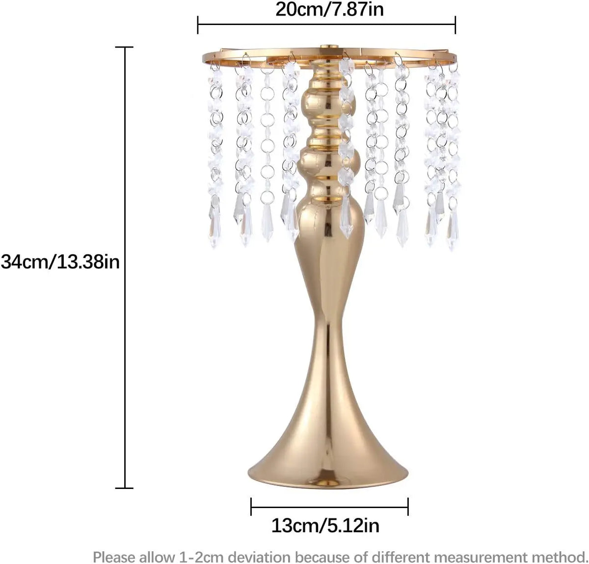 Metal Trumpet Vases For Wedding Centerpieces And Home Decor
