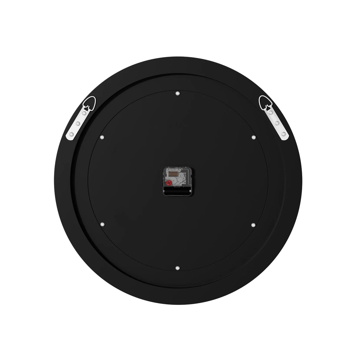Decorative Mirrored Wall Clock With Crushed Diamond Inlay