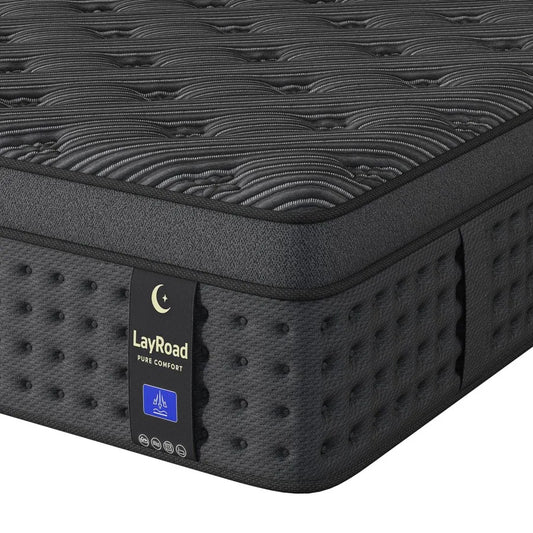Memory Foam Hybrid Mattress With Pocket Springs For Supportive Comfort