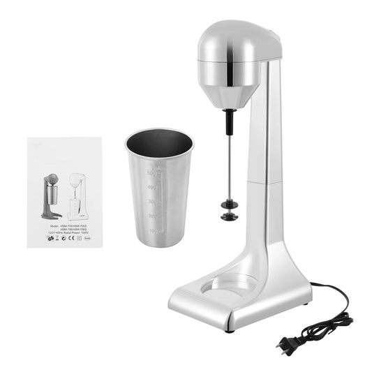 Electric Milkshake Maker With 100W Motor And 22000Rpm Speed