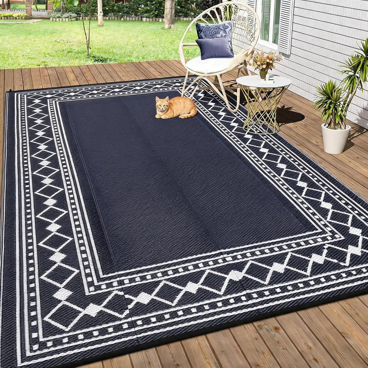 Garvee Waterproof Washable Polyester Area Rug For Home Decor
