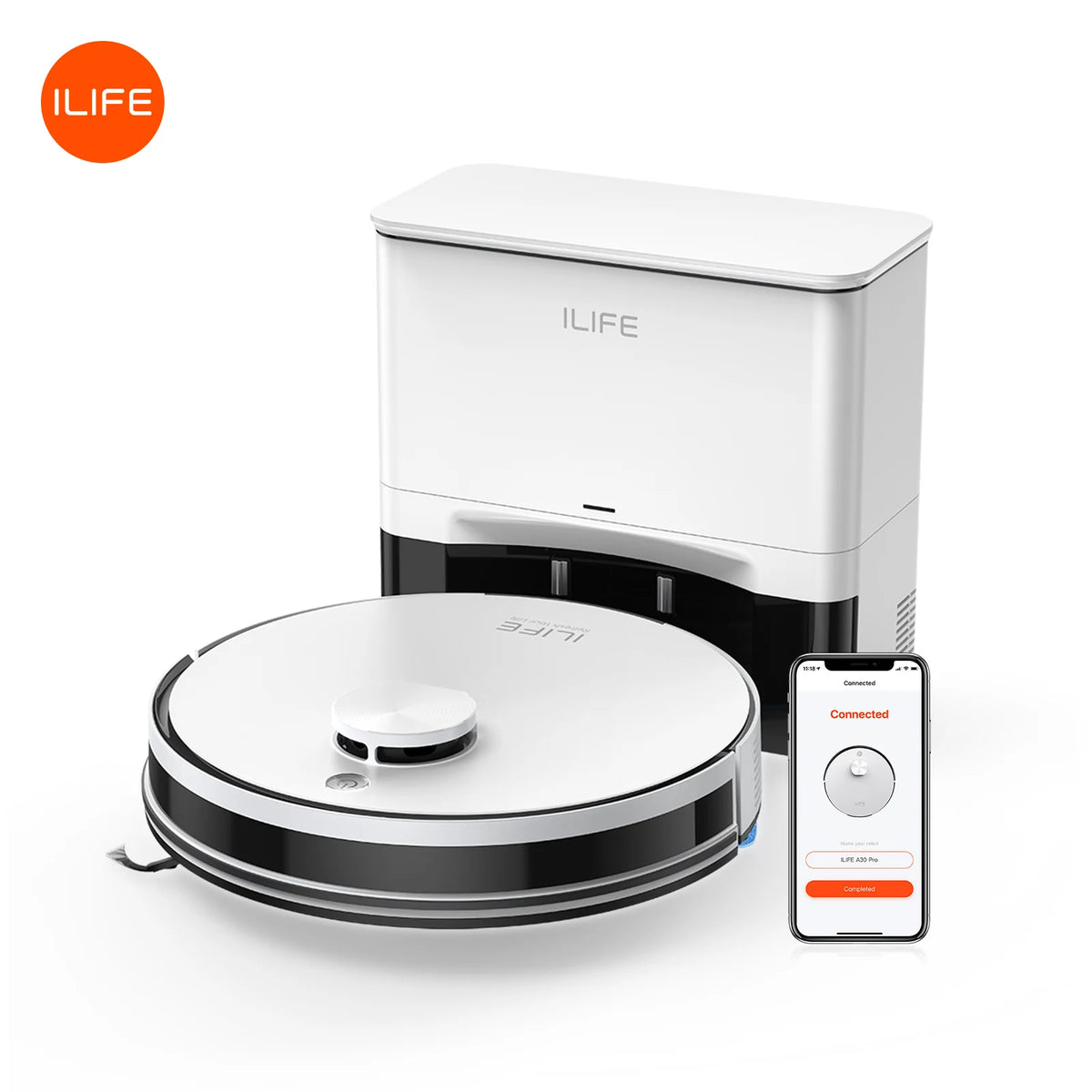 ILIFE A30 Pro Robot Vacuum Mop With Smart App Control